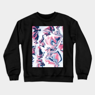 abstract marble Crewneck Sweatshirt